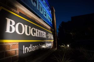 Boughter Sinak office sign